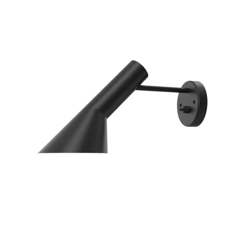 AJ Vägglampa Hardwired SW Svart – Louis Poulsen – Vardagsrum – Metall