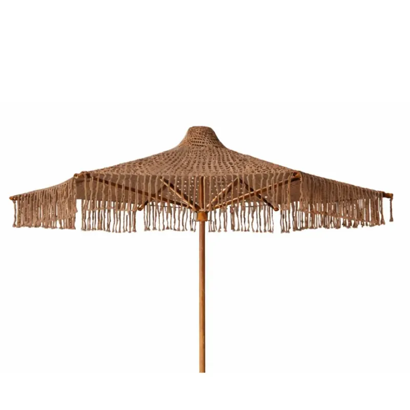 Hillerstorp, Alba 200 cm parasoll Brun