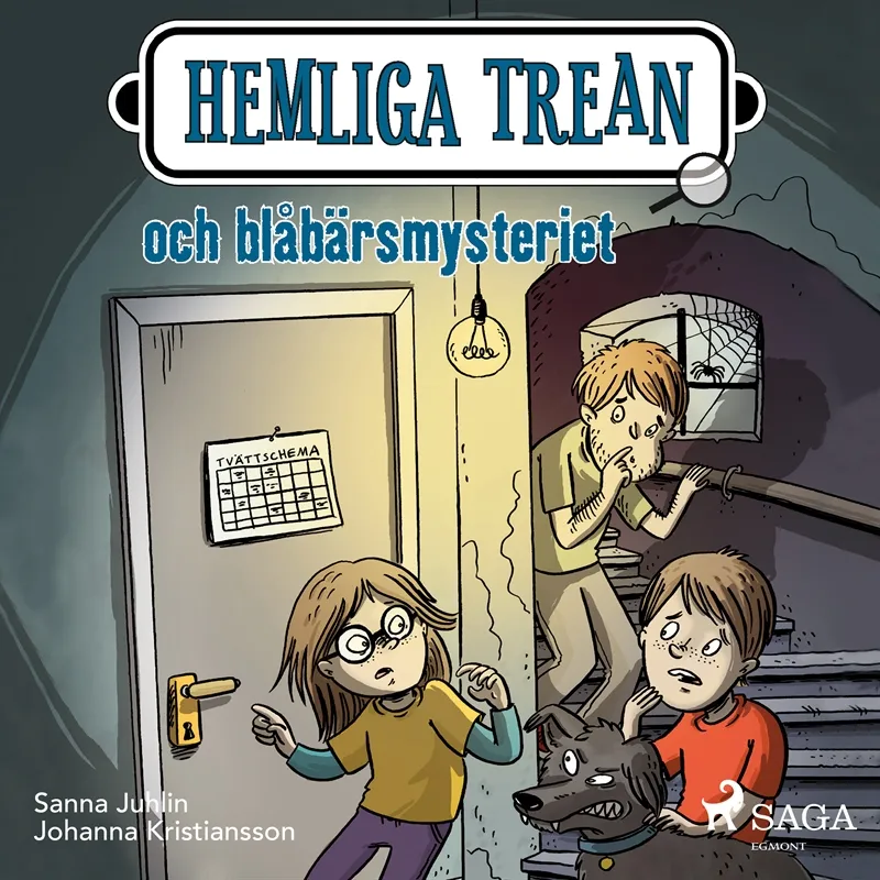 Hemliga trean och blåbärsmysteriet, Ljudbok