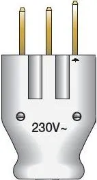 Norwesco 571018 Stickpropp 230 V, 25 A