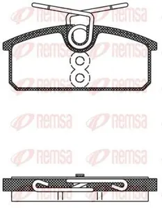Bromsbelägg REMSA 1424.00
