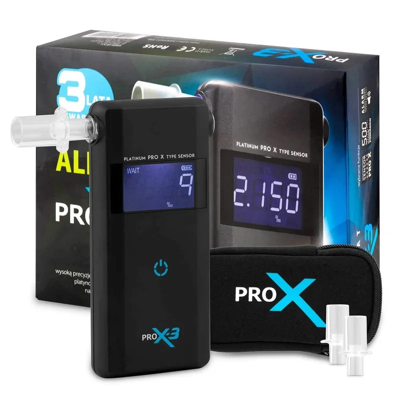 Elektrokemisk alkomätare AlcoForce PRO X-3