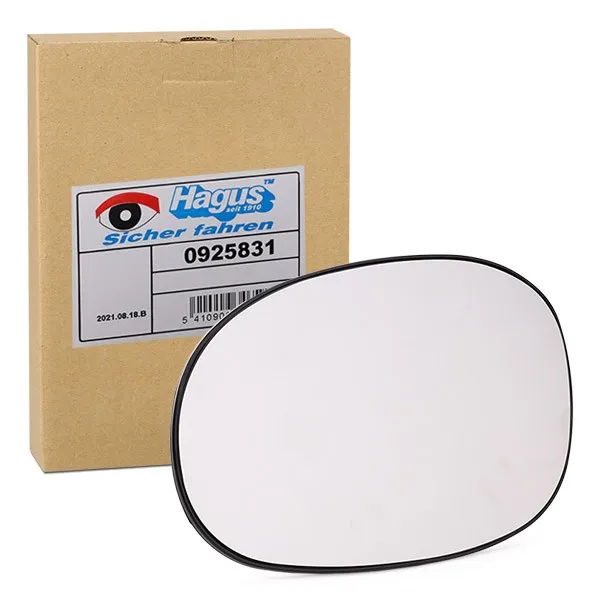 Backspegelglas VAN WEZEL 0925831