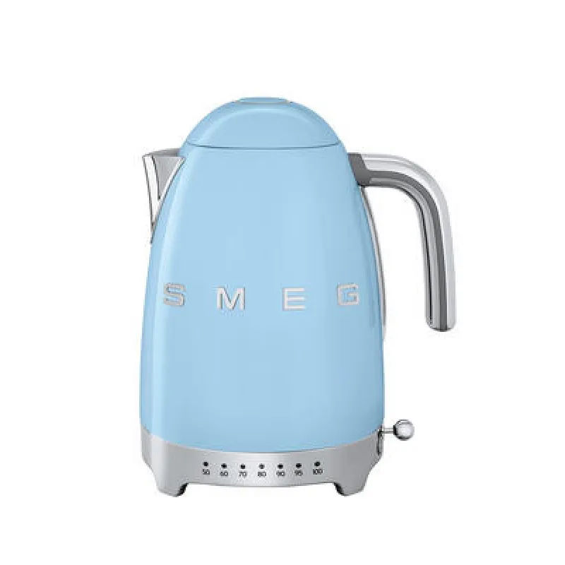 Smeg Smeg 50’s Style vattenkokare med variabel temperatur 1,7 L Pastell blå