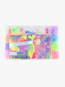 LOOM BANDS LÅDA DIY 5600-pack Robetoy