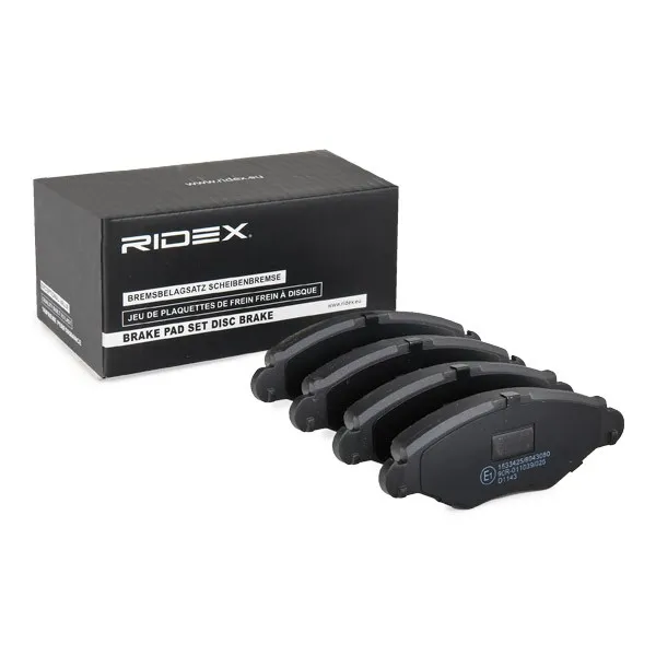 Bromsbelägg RIDEX 402B0791