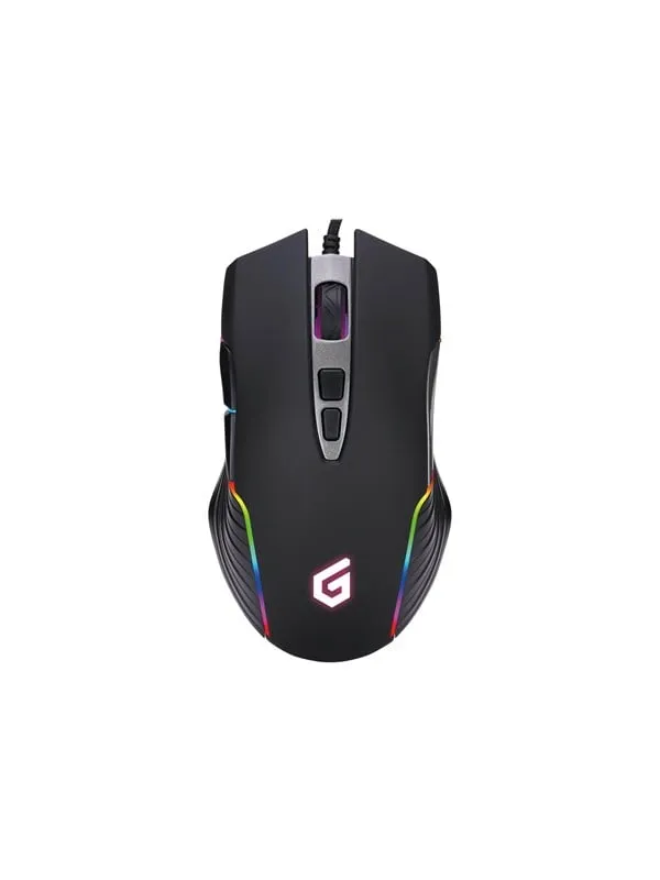 Conceptronic DJEBBEL - mouse - USB - black - Mouse - Optic - 7 knappar - Svart
