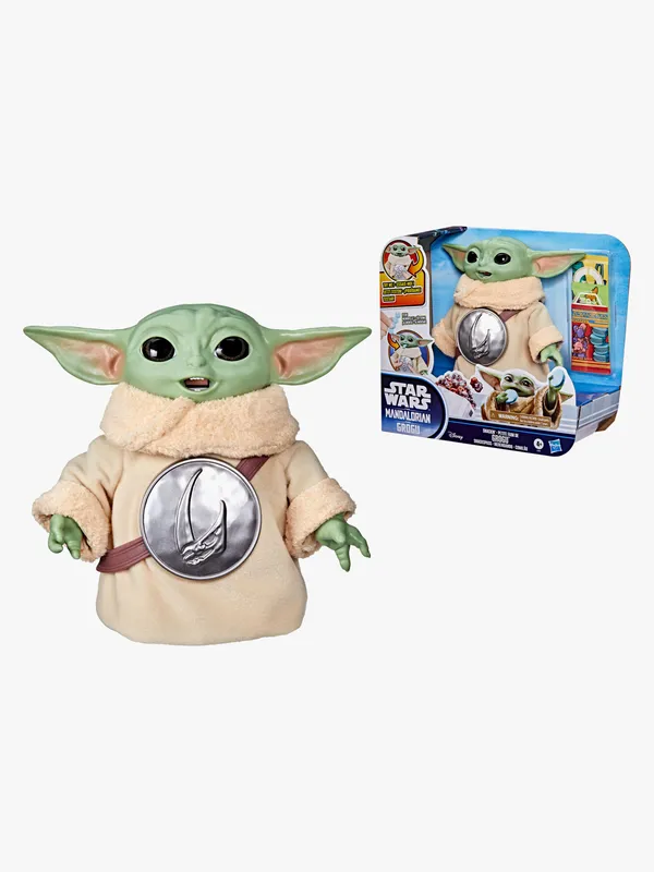 Star Wars The Mandalorian & Grogu Interaktiv Figur Snackin’ Grogu