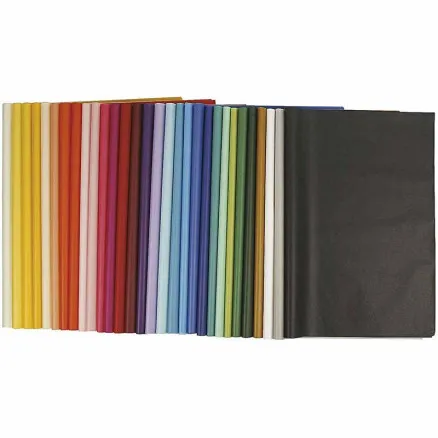 Silkespapper 50x70cm Sorterade färger 300/fp