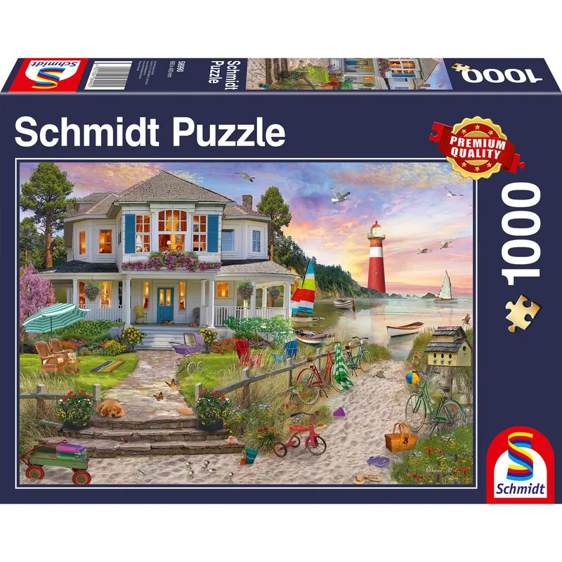 Schmidt Pussel – Strandhuset 1000 bitar
