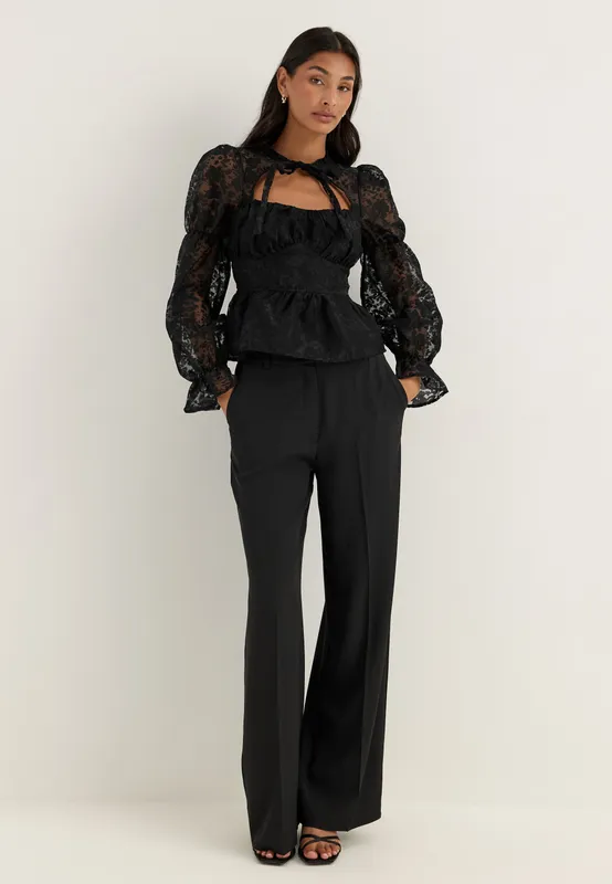 Peplum Blouse (#2420)