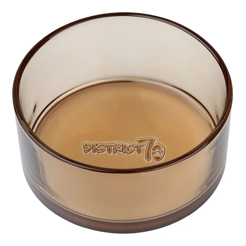 District 70 Hundskål Glas Beige (#8095)