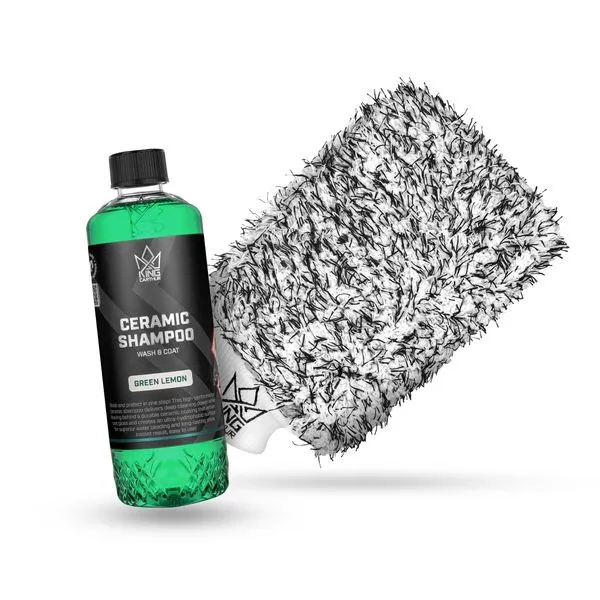 Bilschampo KING CARTHUR Ceramic Shampoo – Keramiskt, 500 ml, 500 ml + Wash Mitt