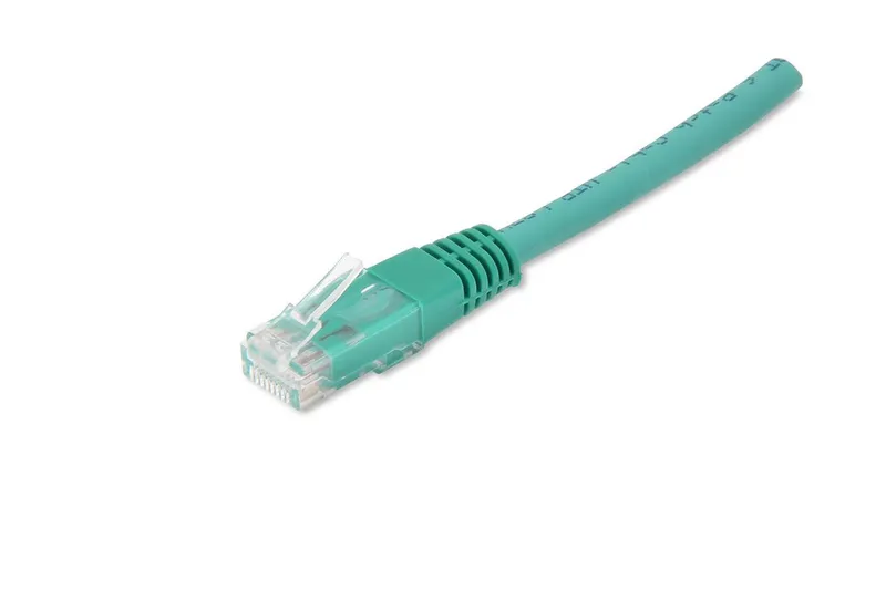 Eurolan 21D-S6-01GR Patchkabel 2 x RJ45 SSTP, grön 1 m