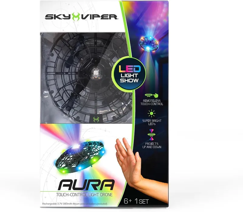 Sky Viper Aura Force Drönare med LED-ljus