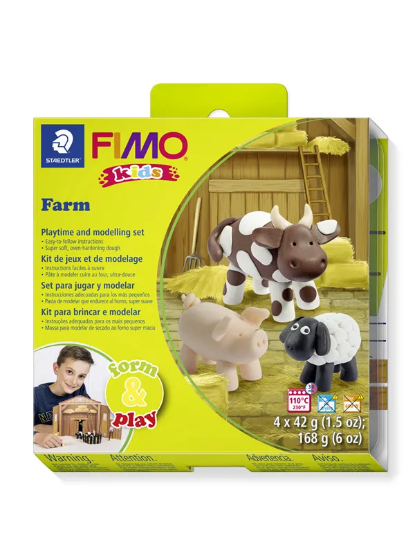 Staedtler FIMO kids 8034, 4 styck (#6012)