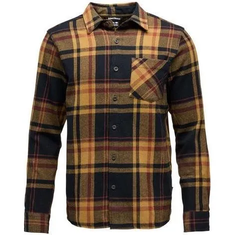 Black Diamond M Project Flannel Black/Flax Plaid - S
