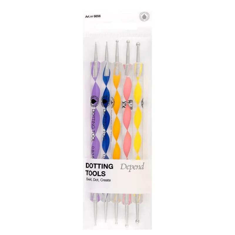 Depend Gel iQ Effects Dotting Tools 5-pack
