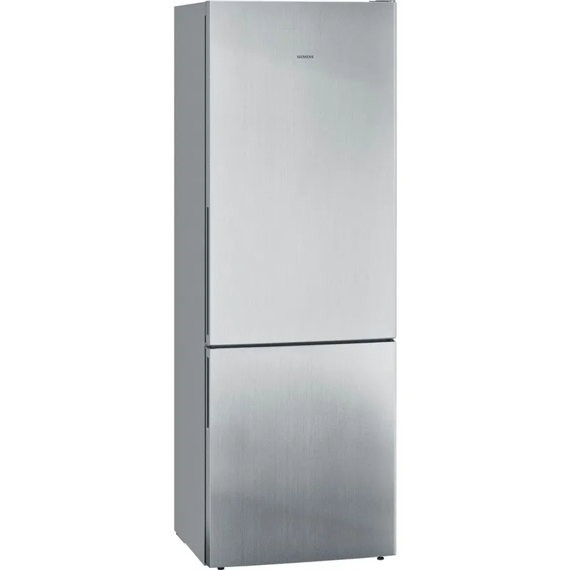 Siemens KG49EAICA – Kyl- och frysskåp – bottenfrys – fristående – bredd: 70 cm – djup: 65 cm – höjd: 201 cm – 413 liter – Klass C – rostfritt stål