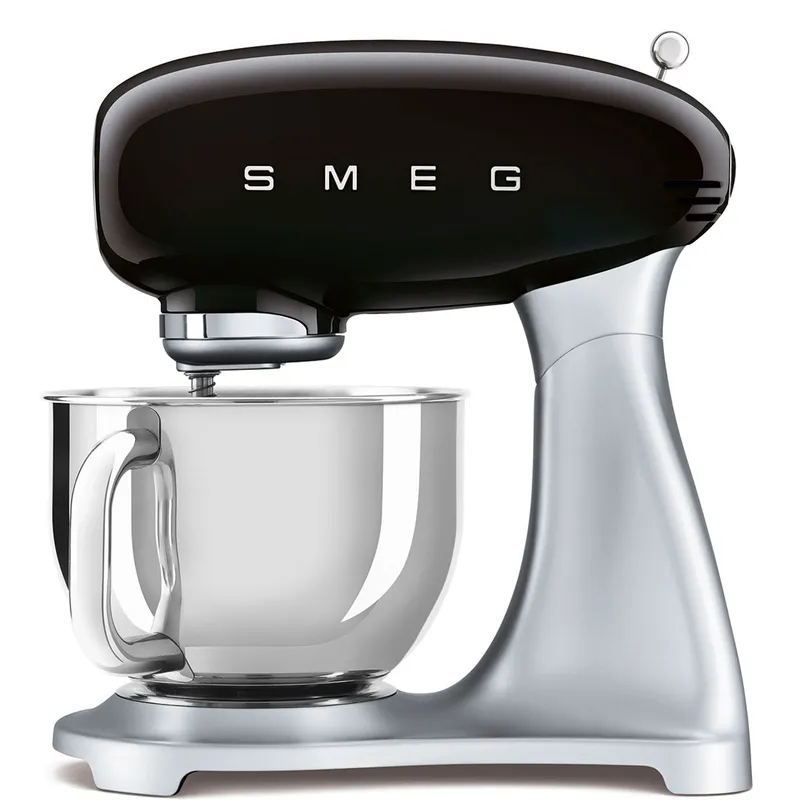 Smeg Smeg 50’s Style köksmaskin 4,8 L Svart-silver 800 w