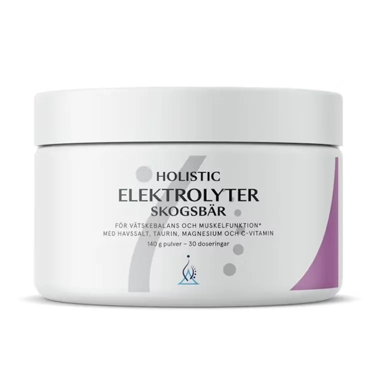 Holistic Elektrolyter skogsbär, 140 g 140 g