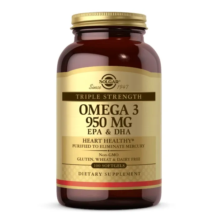 Solgar - Omega 3, 950 mg EPA & DHA, 100 kapslar
