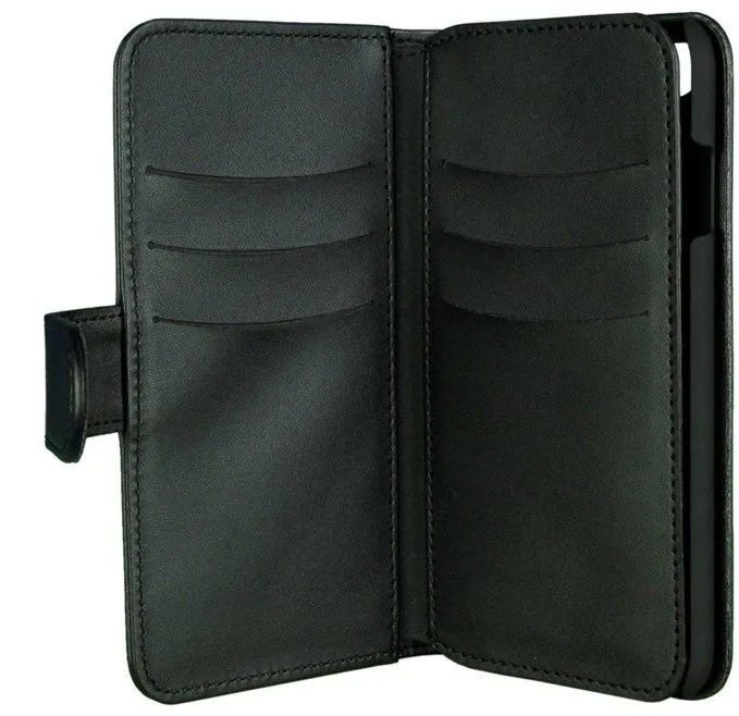 GEAR Mobilfodral Svart 7 Kortfack iPhone 6/7/8 Plus 2in1 Magnetskal