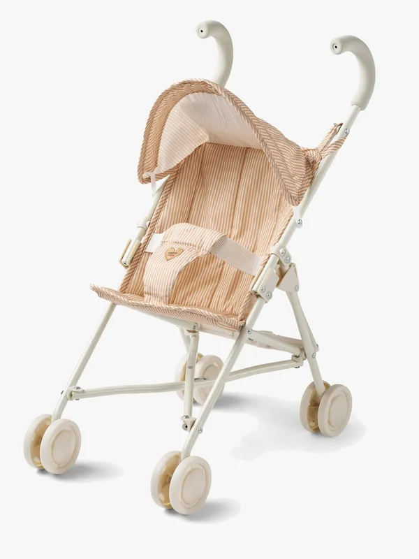 Liewood Docka Sittvagna - Elsie - Y/D Stripe Pale Toscana/Creme