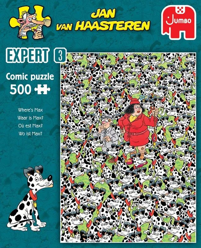 Pussel – Expert 3: Var är Max? 500 bitar