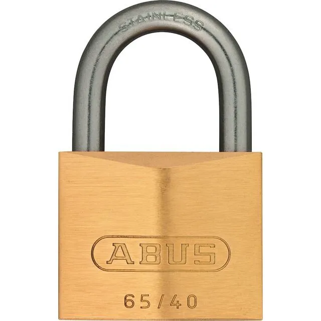 HÄNGLÅS ABUS 65IB/40 MÄSSING KLASS 1 | Beijerbygg Byggmaterial