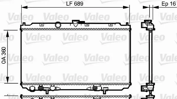 Kylare VALEO 734706
