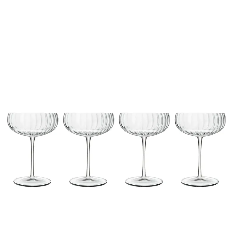 Luigi Bormioli Optica Coupeglas 30 cl (4-pack)