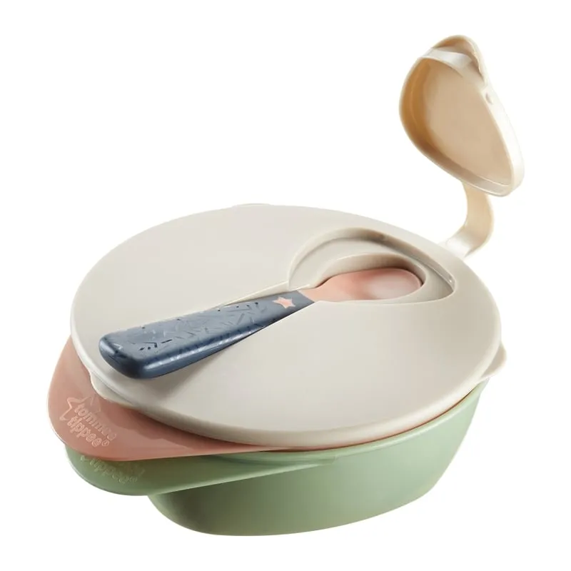Tommee Tippee Easy Scoop Skål med Lock & Sked