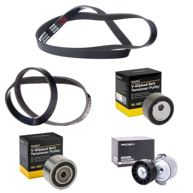 Drivremssats RIDEX 542R0936