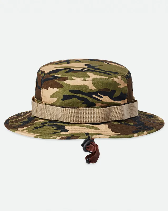 Brixton Love Packable Bucket Hat Svart, Oliv, Brun