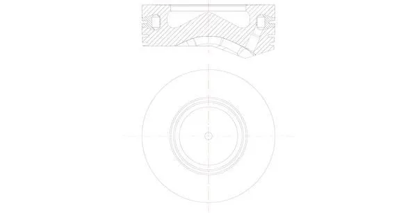 Kolv Mahle 081 Pi 00105 001