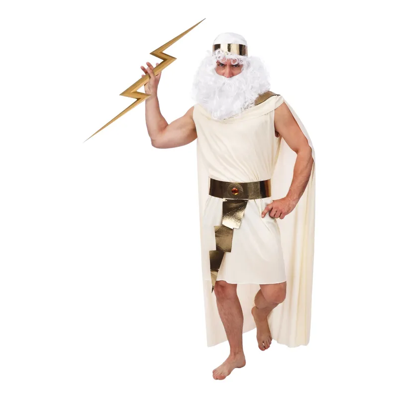 Zeus Maskeraddräkt – Large/X-Large