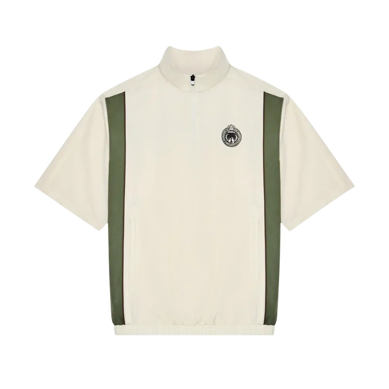 Malbon Golf Links Oakwood Windshirt - Beige