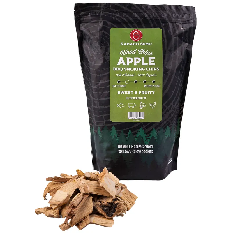 Kamado sumo Äpple rökflis 800 g