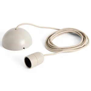 COMMON E27-pendellampa, betonggrå, Ø 4,5 cm - HAY - Vardagsrum - Plast - Med en ljuskälla