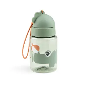 Done By Deer Sugrörsflaska 280 ml. - Playground - Green