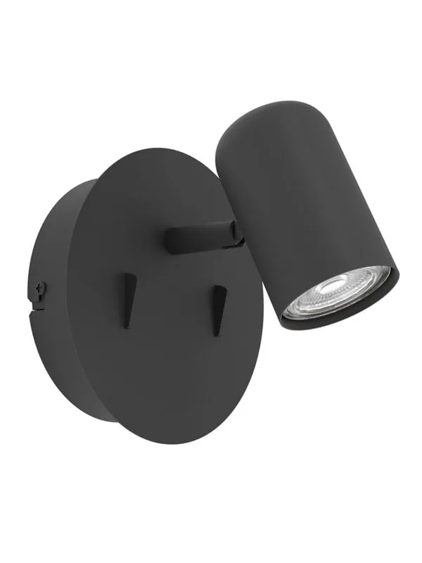 Eglo Montemurro Spot H130 M/Brytare Svart