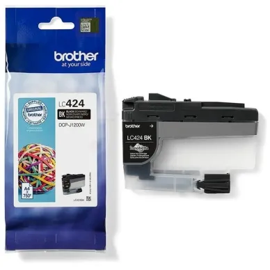 Brother Bläck Svart 750 Sidor Lc-424bk