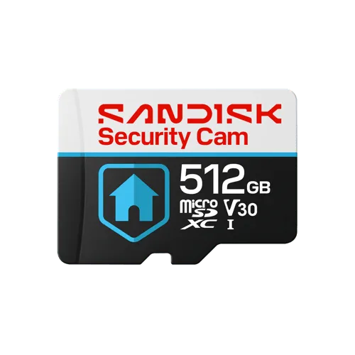 Sandisk Security Cam Card 512gb Microsdhc