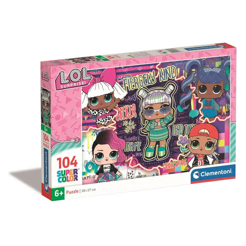 CLEMENTONI Pussel 104 Pcs LOL