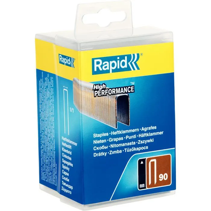 Rapid Nr 90 Dubbelspik 25 mm, 3000-pack