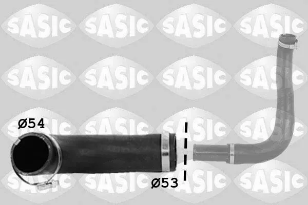 Laddluftslang SASIC 3336221