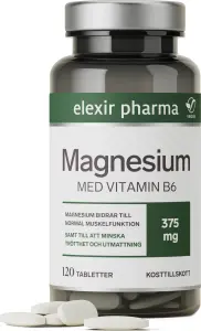 Elexir Pharma Magnesium 375 mg 120 tabletter