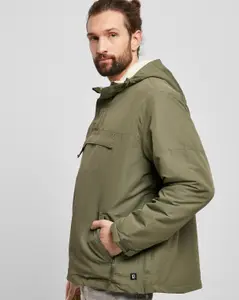 Brandit Windbreaker Anorak - Sherpafoder Svart (#9715)