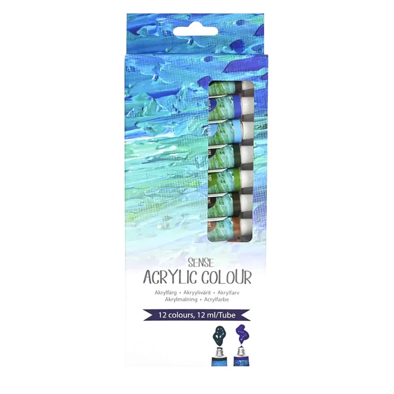 Artist Collection – Akrylfärgset 12-pack 12X12 ml